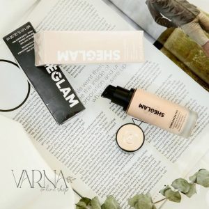 کرم‌پودر مات و ماندگار SHEGLAM مدل Complexion Pro | پوشش بالا و سبک، ضد آب و کنترل چربی