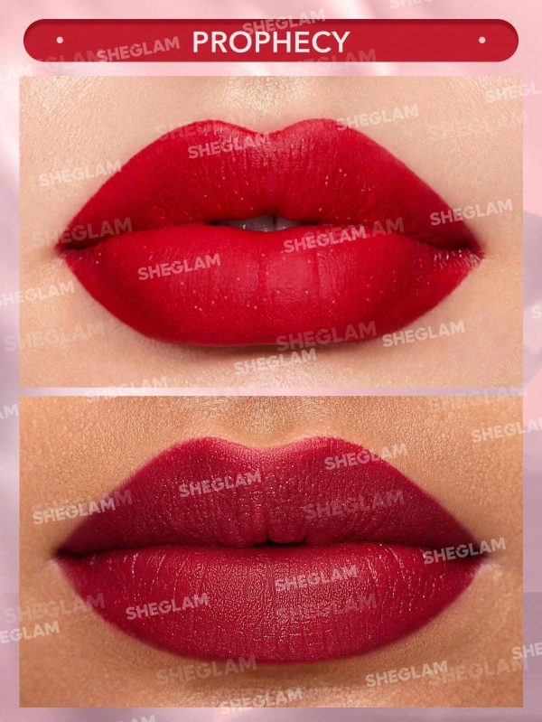 رژ استارلایت – رنگ Sheglam Starlight Lipstick – prophecy