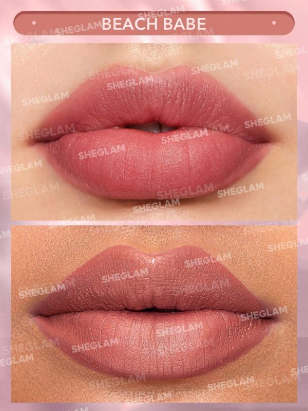 Product 129 image 1 رژ استارلایت – رنگ Sheglam Starlight Lipstick – Beach Babe