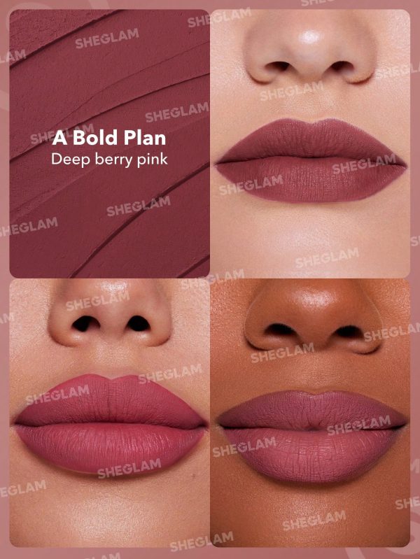رژ دینامایت بوم رنگ Dynamite Boom Liquid Lip – A bold plan