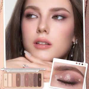 پالت سایه ۹ تایی شیگلم SHEGLAM Mauve Mood Palette