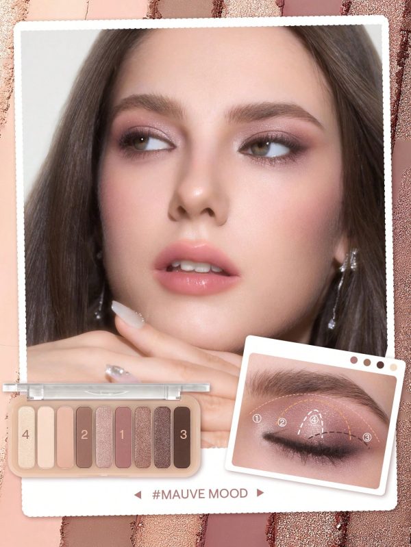 Product 302 image 1 پالت سایه ۹ تایی شیگلم SHEGLAM Mauve Mood Palette