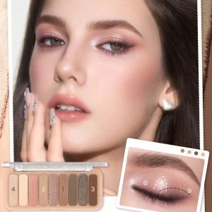 پالت سایه ۹ تایی شیگلم SHEGLAM Peach Perfection Palette