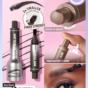 هاشور ابرو چارکول – Brow Pen – Charcoal