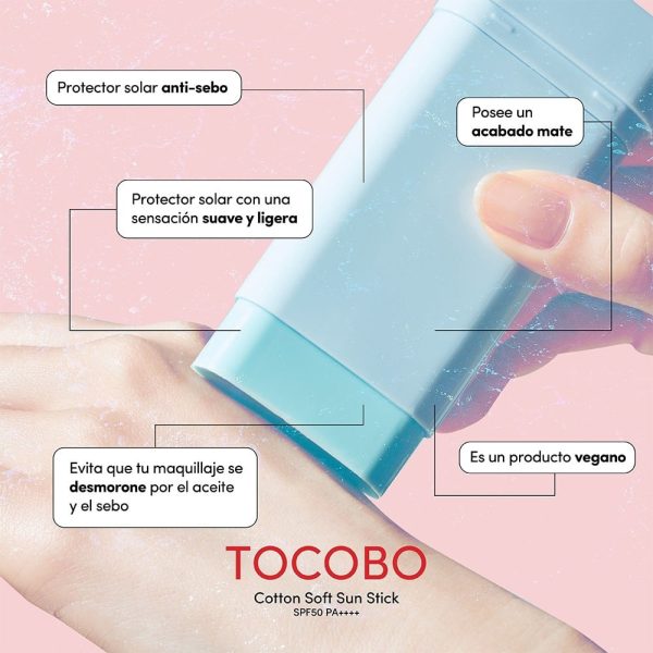 Product 18 image 1 ضدآفتاب استیکی توکوبو – TOCOBO Cotton Soft Sun Stick – Blue