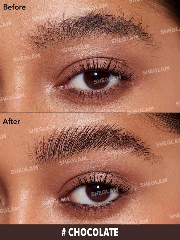 Product 81 image 1 ژل ابرو رنگی شیگلم – رنگ چاکلت – SHEGLAM Brow Gel – Chocolate