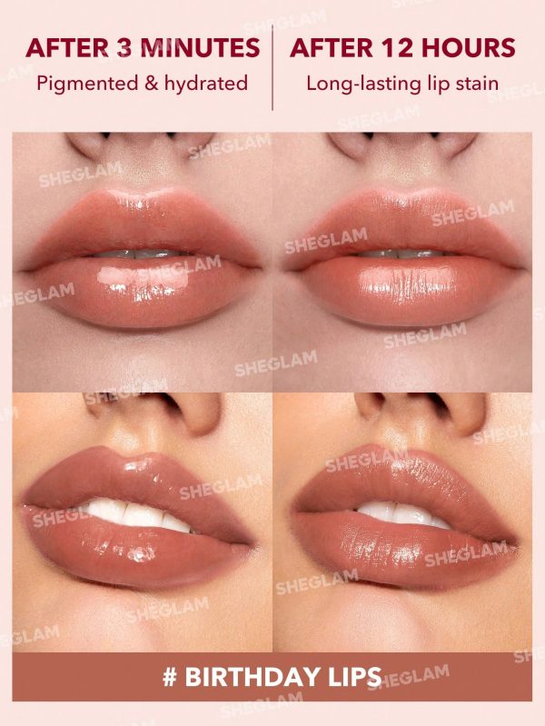 Product 209 image 1 تینت مکعبی - SHEGLAM Jelly Cube Take A Hint Lip Tint – Birthday lips