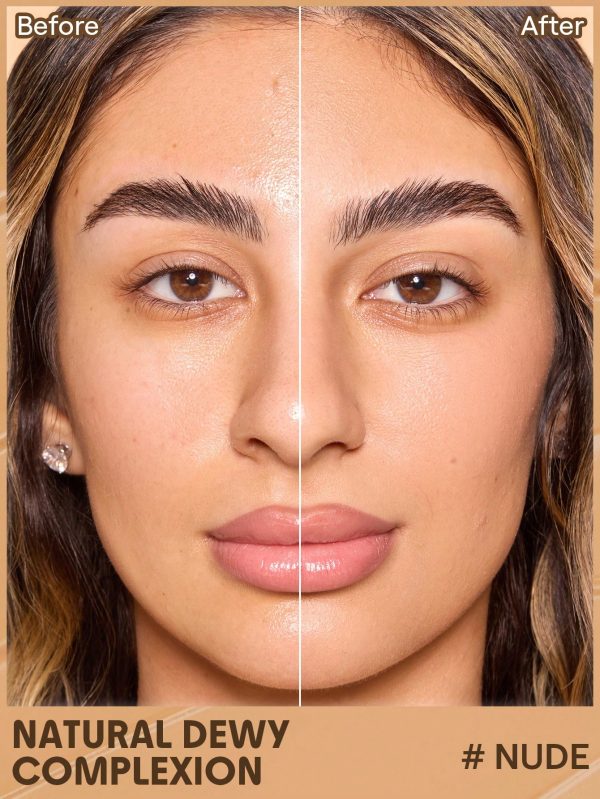 Product 185 image 1 تینت صورت شیگلم Dew & Done – با SPF20، رنگ SHEGLAM Dew & Done Skin Tint with SPF20 – Nude
