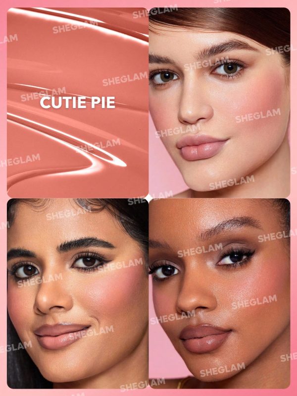 Product 28 image 1 رژگونه مایع شیگلم کیوتی پای – SHEGLAM Liquid Blush