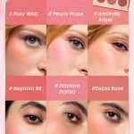 پالت رژگونه ۶ تایی گل رز – SHEGLAM Floral Flush 6 Color Blush Palette