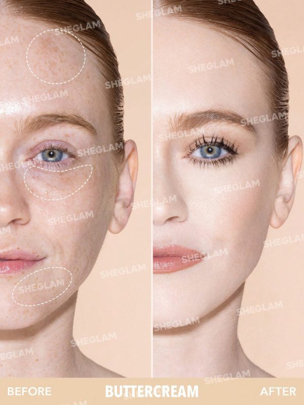 Product 98 image 1 کانسیلر اسفنجی شیگلم – رنگ SHEGLAM Concealer – Butter Cream