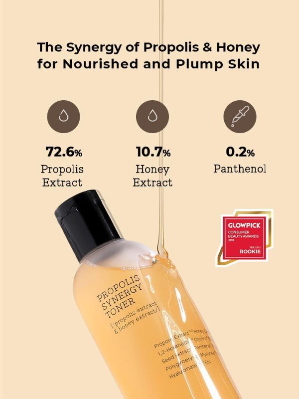 Product 6 image 1 تونر پروپولیس کوزارکس – COSRX Propolis Synergy Toner