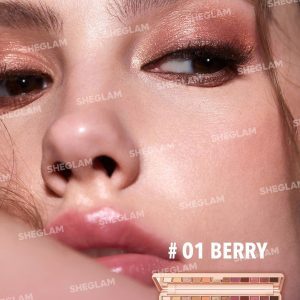 پالت سایه ۱۲ رنگ بری – SHEGLAM 12-Color Eyeshadow Palette – Berry