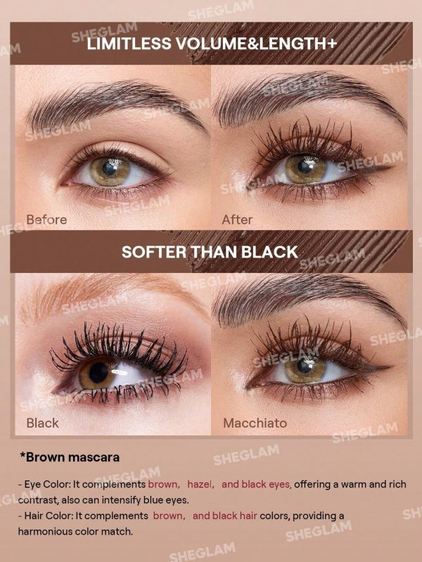 Product 84 image 1 ریمل دو سر شیگلم – رنگ قهوهای – SHEGLAM Dual-End Mascara Macchiato– Brown