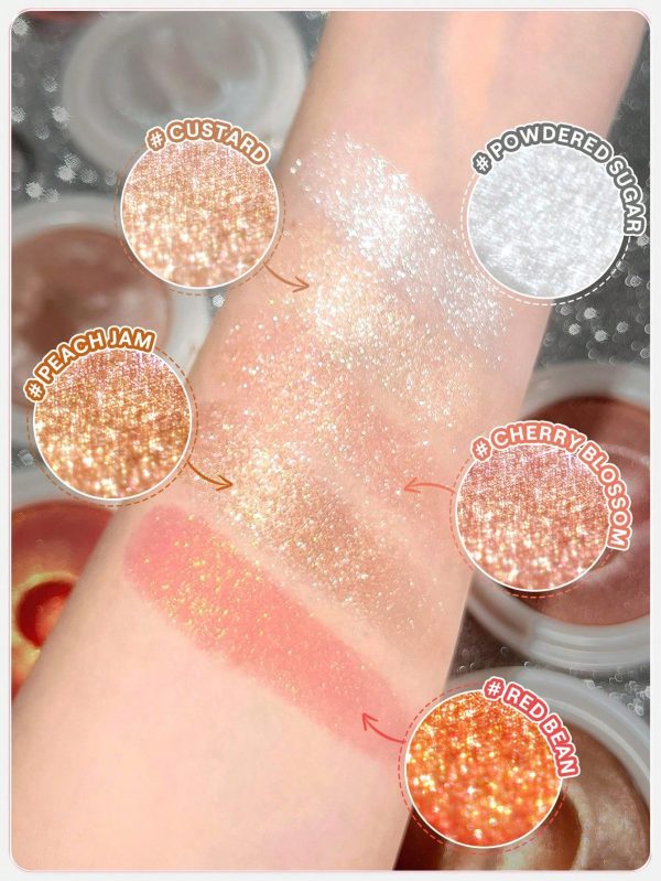 هایلایتر بالشتی رنگ Sheglam Glowchi bouncy Powdered sugar