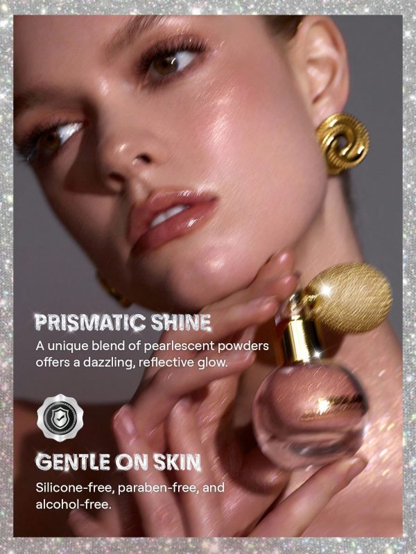 Product 72 image 1 اسپری شاین بدن طلایی شیگلم – SHEGLAM Body Shimmer Spray Champagne shimmer– Golden