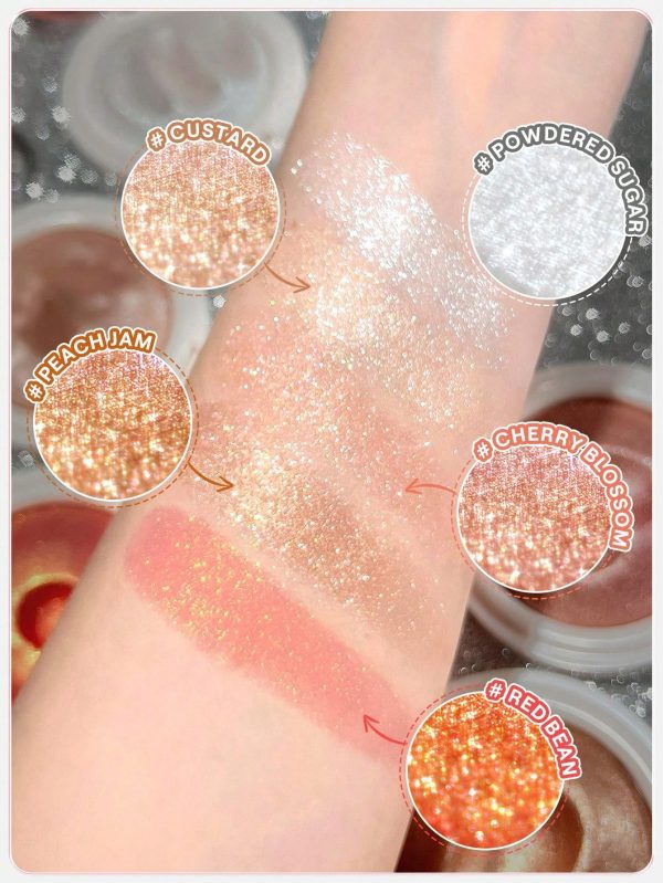 هایلایتر بالشتی رنگ Sheglam Glowchi bouncy PeachJam