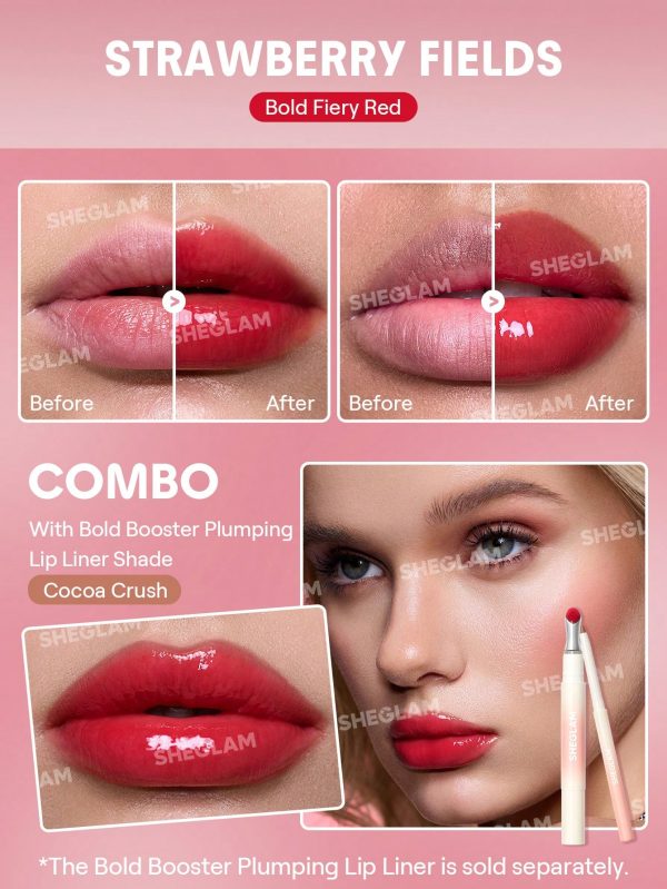 Product 226 image 1 لیپ گلاس بولد بوستر Bold Booster Gloss – Strawberry fields