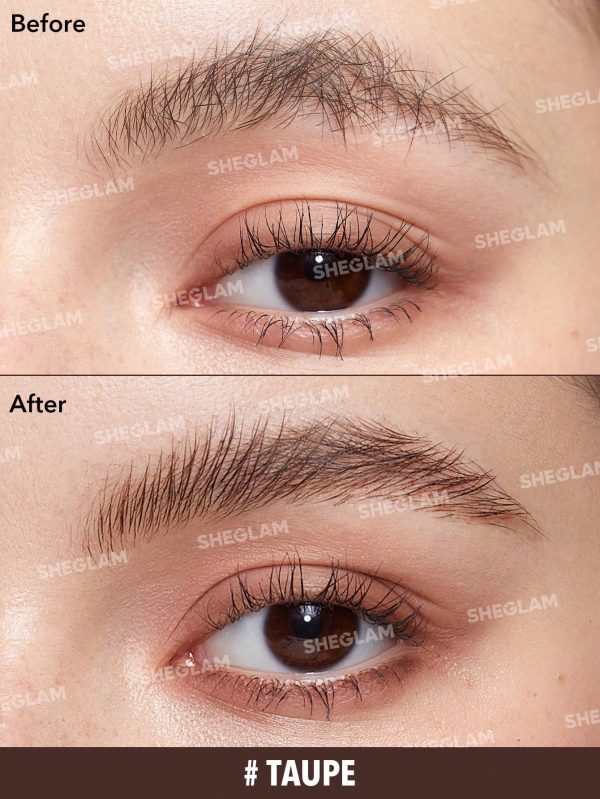 Product 83 image 1 ژل ابرو رنگی شیگلم – رنگ تاوپ – SHEGLAM Brow Gel – Taupe