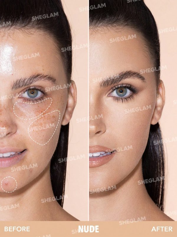 کانسیلر اسفنجی شیگلم – SHEGLAM Complexion Boost Concealer – Nude