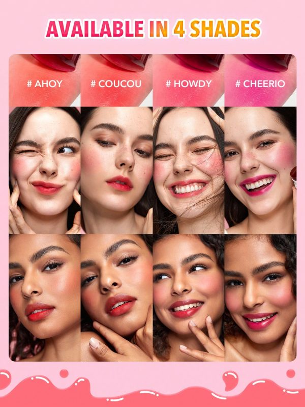 Product 137 image 1 تینت ژلهای لب و گونه شیگلم – SHEGLAM Jelly-Licious Hydrating Lip & Blush Tint – Ahoy