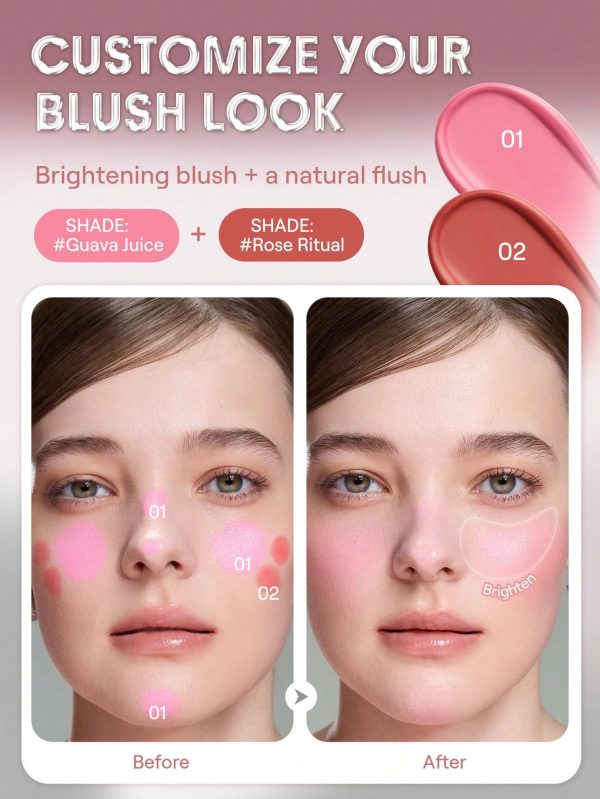 Product 33 image 1 رژگونه استیکی شیگلم – SHEGLAM Buttery Bliss Blush Stick – Rose Ritual