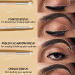 ست براش چشم شیگلم با کیف – SHEGLAM Glam 101 Eye Essentials Brush Set With Bag
