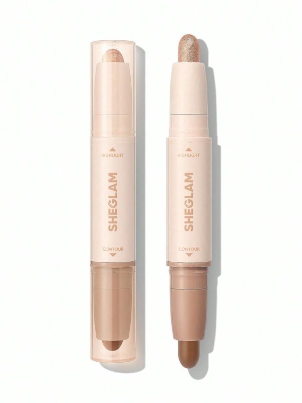 کانتور و هایلایتر دو سر شیگلم buff — SHEGLAM Double-Ended Contour and Highlighter