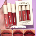 پک رژ مایع SHEGLAM private tour Lip Combo سایز Mini — SHEGLAM Matte Allure Mini Liquid Lipstick Set – private tour Lip Combo