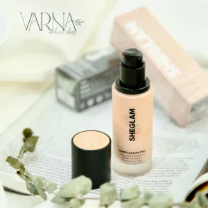 کرم‌پودر مات و ماندگار SHEGLAM مدل Complexion Pro | پوشش بالا و سبک، ضد آب و کنترل چربی