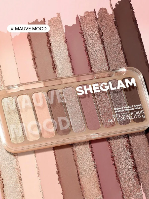 پالت سایه ۹ تایی شیگلم SHEGLAM Mauve Mood Palette