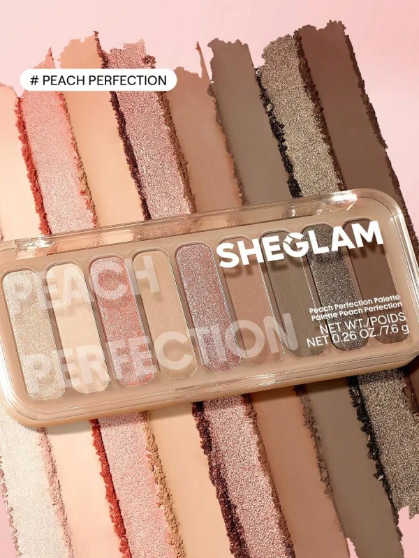 پالت سایه ۹ تایی شیگلم SHEGLAM Peach Perfection Palette