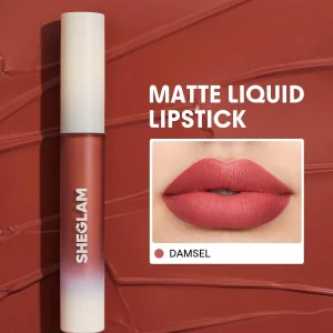 رژ مایع رنگ SHEGLAM Matte Liquid Lipstick – Damsel