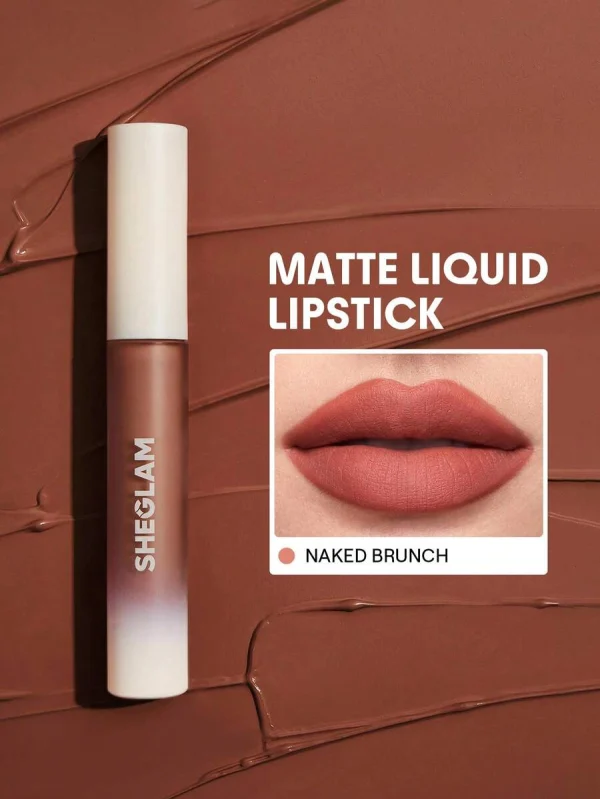 رژ مایع رنگ SHEGLAM Matte Liquid Lipstick – Naked Brunch