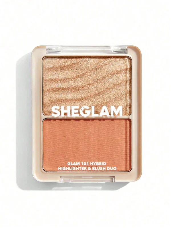 پالت رژگونه و هایلایتر خشک – Sheglam Blush & Highlighter Palette – Vienna