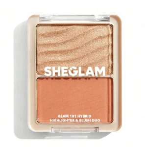 پالت رژگونه و هایلایتر خشک – Sheglam Blush & Highlighter Palette – Vienna