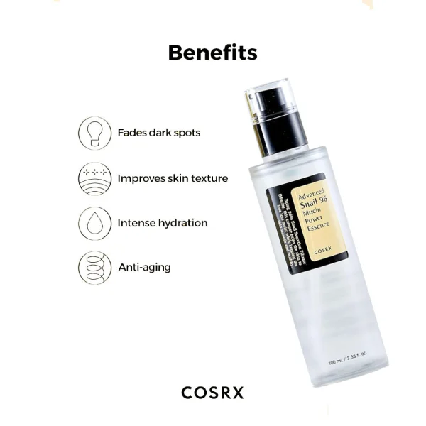 اسنس حلزون آبرسان کوزارکس – COSRX Advanced Snail 96 Mucin Power Essence