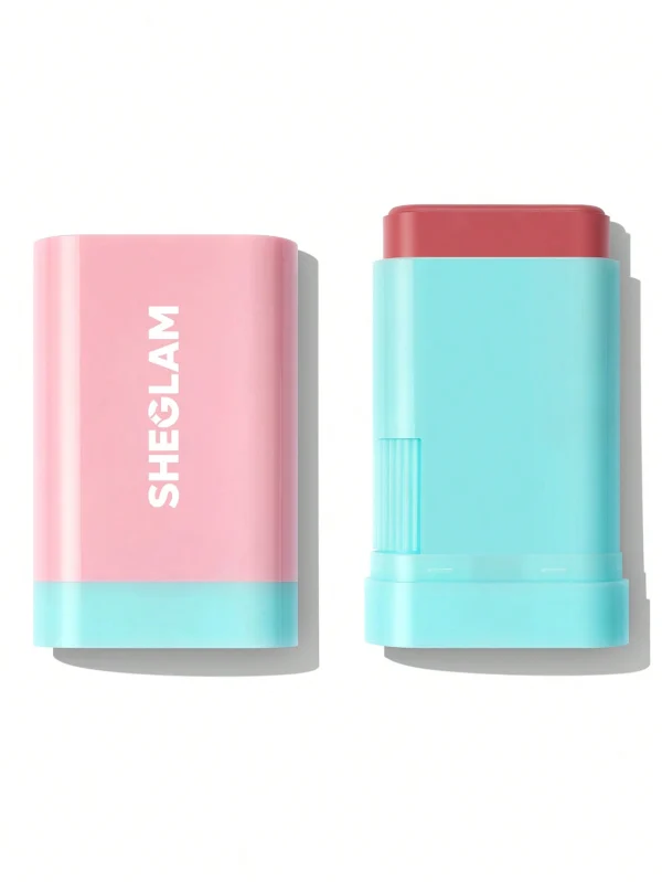 رژگونه استیکی براق شیگلم – رنگ SHEGLAM Glass Glow Blush Stick – Brisk Babe