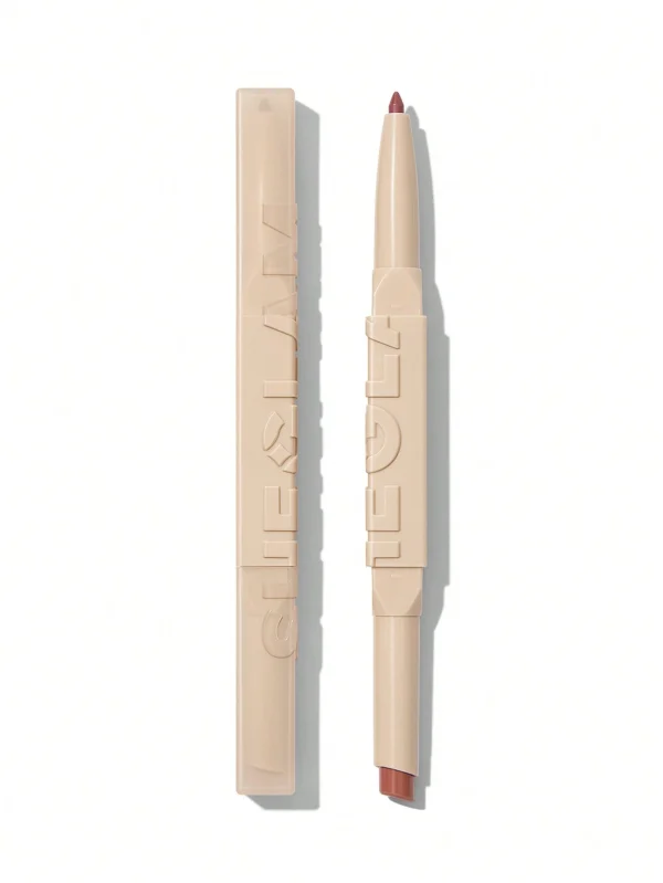 رژ جامد دو سر– رنگ Sheglam Praline pie Lipstick