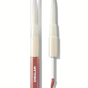 لیپ گلاس دو سر شیگلم لیپ رولز – رنگ SHEGLAM Lip Rules Liner & Gloss Pen Case X case