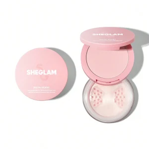 پودر فیکس دوکاره شیگلم اینستا ردی – رنگ صورتی بابلگام (مات و ضدآب) SHEGLAM Insta-Ready Face & Under Eye Setting Powder Duo – Bubblegum (2-in-1, Pink, Matte, Long-Lasting)