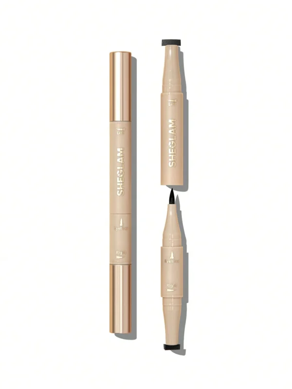 خط چشم و استمپ چشم سه سر Get Foxy – ضدآب (مناسب Cat Eye) SHEGLAM Get Foxy Eye Stamp & Liner Pen