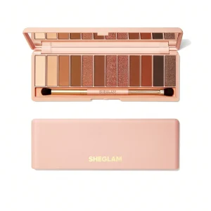 پالت سایه ۱۲ رنگ بری – SHEGLAM 12-Color Eyeshadow Palette – Burgundy