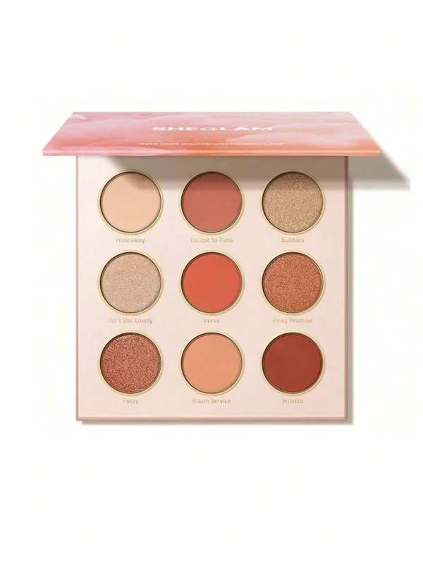 پالت سایه رز کد۹ تایی - Sheglam Pallet rose code