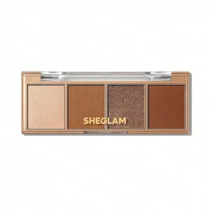 پالت سایه چهار تایی مستطیلی Sheglam Essential Eye shadow Veil