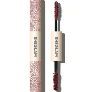 ریمل دو سر شیگلم – رنگ زرشکی – SHEGLAM Dual-End Mascara Burgundy