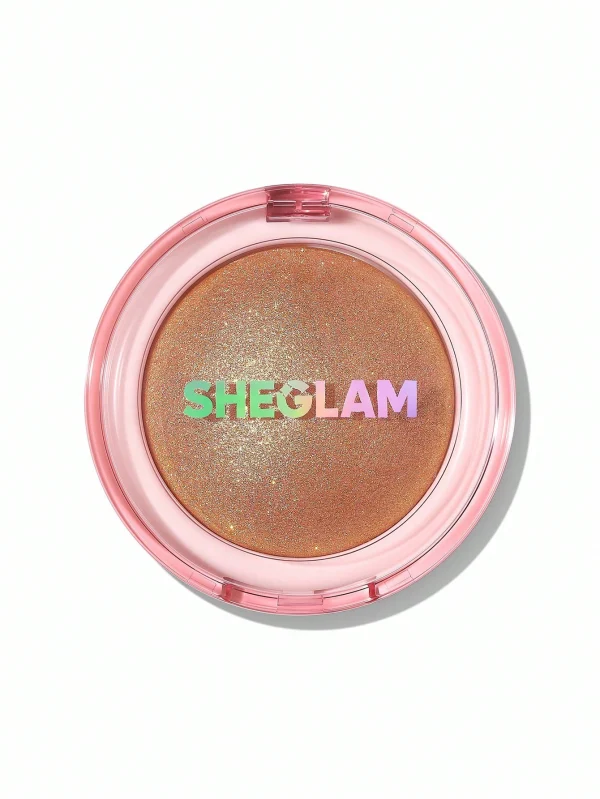 هایلایتر بالشتی رنگ Sheglam Glowchi bouncy PeachJam