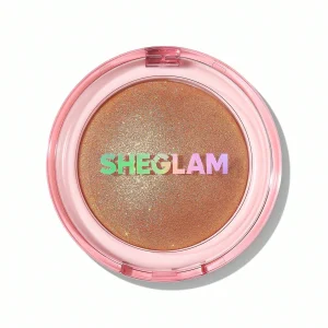 هایلایتر بالشتی رنگ Sheglam Glowchi bouncy PeachJam