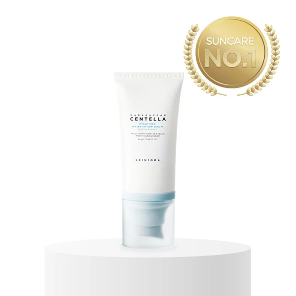 ضدآفتاب کرمی سنتلا آبی – SKIN1004 Centella Hyalu-Cica Water-Fit Sun Serum – Blue