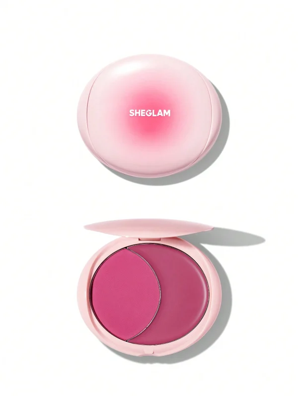 رژگونه دو تایی خیس و خشک – SHEGLAM cheek 2 Cheek Blush Duo Pitaya Fruit